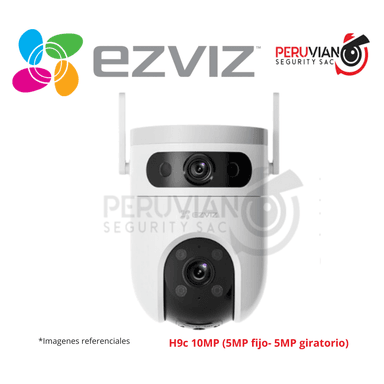 CÁMARA DE SEGURIDAD EZVIZ H9C 10MP 5MP FIJO 5MP GIRATORIO