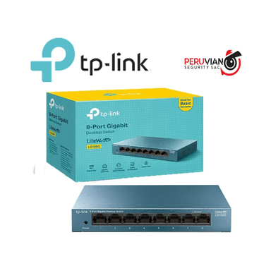 SWITCH TPLINK TP-LS108G 8-PUERTOS 101001000MBPS DE SOBREMESA - 2