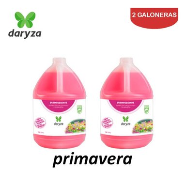 DESINFECTANTE LÍQUIDO DARYZA PRIMAVERA PACK 2 GALONERAS