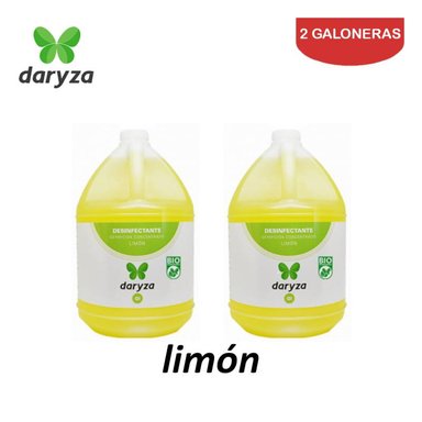 DESINFECTANTE LÍQUIDO DARYZA LIMÓN PACK 2 GALONERAS