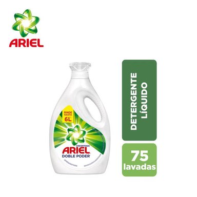 DETERGENTE LÍQUIDO ARIEL CONCENTRADO 3 L