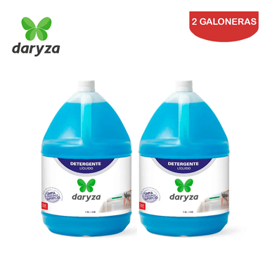 DETERGENTE LÍQUIDO DARYZA CONCENTRADO PACK 2 GALONERAS