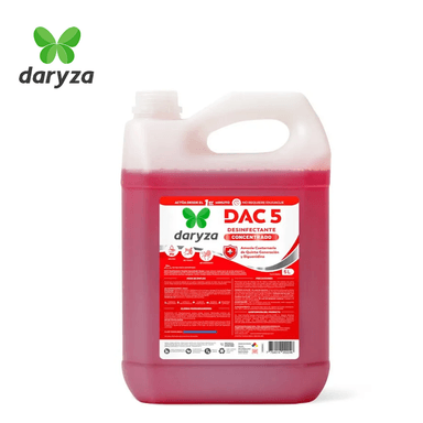 DESINFECTANTE LÍQUIDO DARYZA AMONIO CUATERNARIO GALÓN 5 LITROS