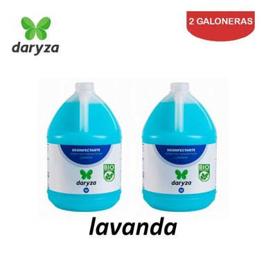 DESINFECTANTE LAVANDA LÍQUIDO DARYZA PACK 2 GALONERAS