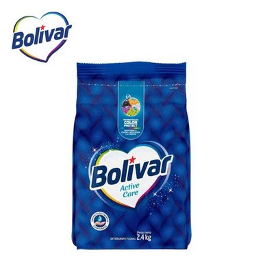 DETERGENTE POLVO BOLIVAR FLORAL ACTIVE CARE 2.4 LITROS
