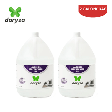 PACK X2 ALCOHOL ISOPROPÍLICO DARYZA 53° GALÓN