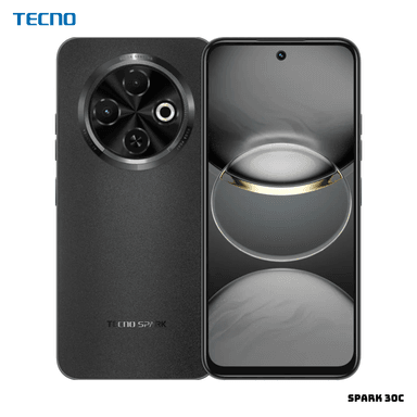 CELULAR TECNO SPARK 30C 256GB ROM 4GB RAM 50 MP 6.67" ORBIT BLACK