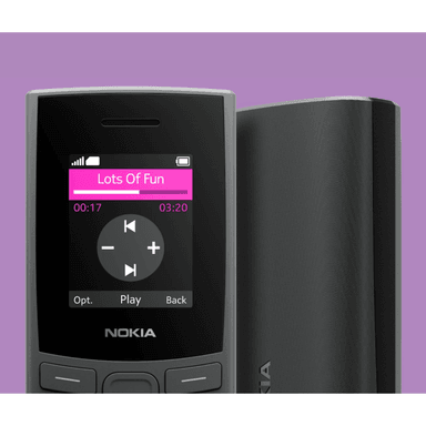 CELULAR NOKIA 105 4G BASICO DUAL SIM NEGRO - 5