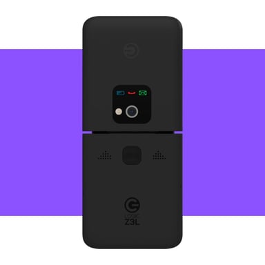 CELULAR BASICO LOGIC Z3L 4G DUAL SIM NEGRO - 2