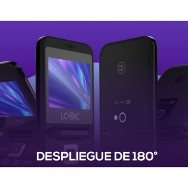 CELULAR BASICO LOGIC Z3L 4G DUAL SIM NEGRO - 4