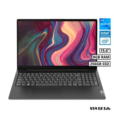 LAPTOP LENOVO V15 G2 IJL 15.6 FHD INTEL CELERON N4500 8GB RAM 256GB SSD