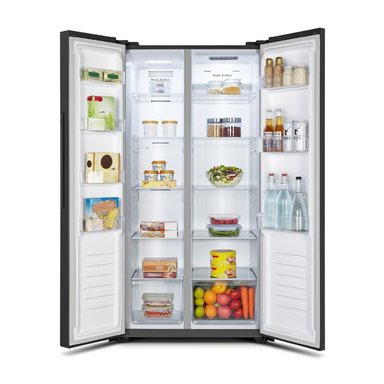 REFRIGERADORA INDURAMA 428 L SIDE BY SIDE NEGRO RI-769N - 3