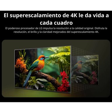 TELEVISOR LG 65 SMART TV THINQ AI WEBOS HUB 4K UHD LED 2025 65UA7300PSB - 6