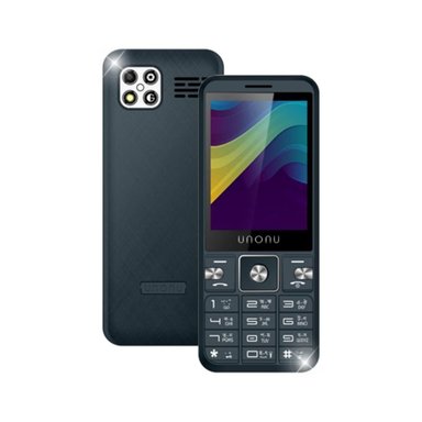 CELULAR BASICO UNONU WAVE 2G DUAL SIM NEGRO - 2