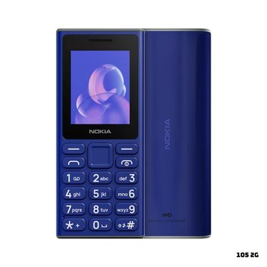 CELULAR BASICO NOKIA 105 2G DUAL SIM - AZUL
