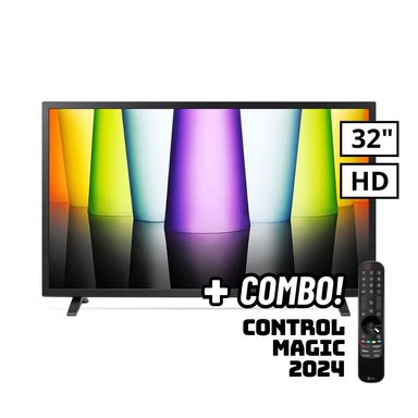 TELEVISOR LG 32 SMART TV WEBOS HUB HD LED - 32LQ600BPSA + CONTROL MAGIC 2024