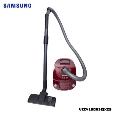 ASPIRADORA DE ARRASTE SAMSUNG 370W VINO RUBI - VCC4190V3EXZS