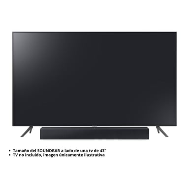 SOUNDBAR SAMSUNG 2.0 NEGRO 40W - HW-B400F/PE - 5