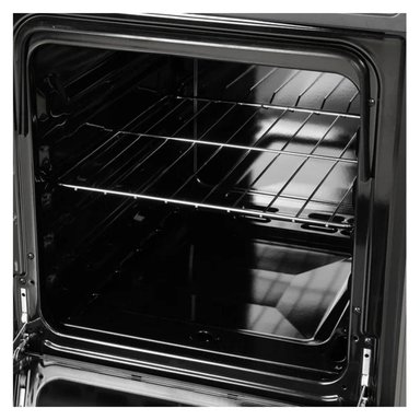 COCINA DE PIE MIRAY A GAS 4 HORNILLAS NEGRO - IRIS PLUS GLP - 4