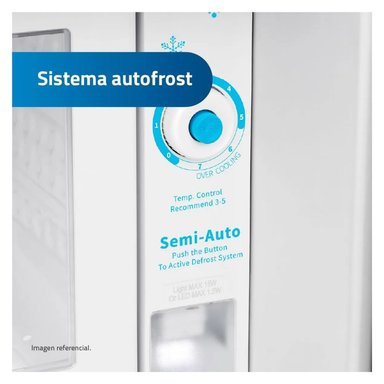 REFRIGERADORA INDURAMA 177 L CON DISP DE AGUA BLANCA - RI-289DBL - 6