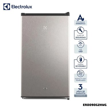 FRIGOBAR ELECTROLUX 90 L PLATEADO - ERD090G2HWG