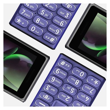 CELULAR BASICO NOKIA 110 4G 2024 DUAL SIM - TITANIO - 4