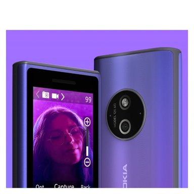 CELULAR BASICO NOKIA 110 4G 2024 DUAL SIM - TITANIO - 5
