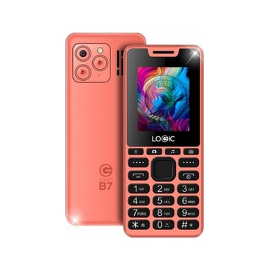 CELULAR BASICO LOGIC B7 2G DUAL SIM - MELON - 2