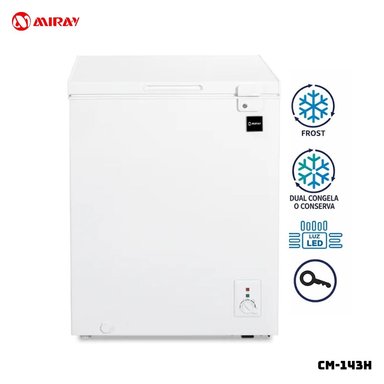 CONGELADOR MIRAY 142 L BLANCO CROMA - CM-143H