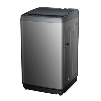 LAVADORA HISENSE TAPA TRANSPARENTE 10.5 KG CARGA SUPERIOR GRIS - WT1D1030UT - 2