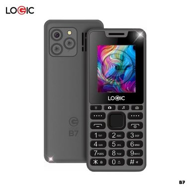 CELULAR BASICO LOGIC B7 2G DUAL SIM - NEGRO