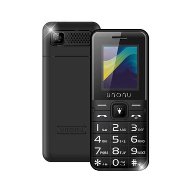 CELULAR BASICO UNONU CLEAR 4G DUAL SIM - NEGRO - 2