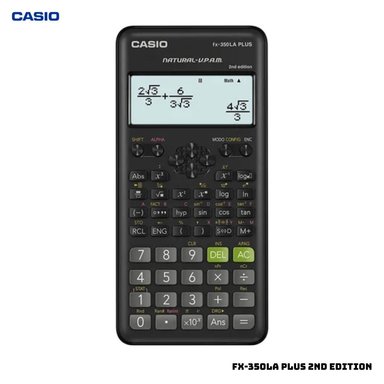 CALCULADORA CIENTIFICA CASIO FX-350LA PLUS 2ND EDITION - NEGRO - 1