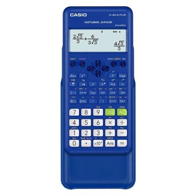 CALCULADORA CIENTIFICA CASIO FX-82LA PLUS-BU 2ND EDITION - AZUL - 2