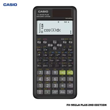CALCULADORA CIENTIFICA CASIO FX-991LA PLUS 2ND EDITION - NEGRO - 1