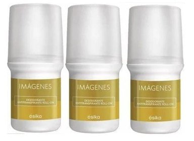 DESODORANTE ESIKA IMAGENES ROLL ON 50ML PACK X3