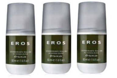 PACK X3 EROS DESODORANTE ROLL ON DE ESIKA 50ML
