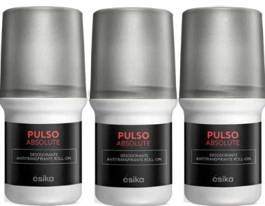 PACK X3 PULSO DESODORANTE ROLL ON DE ESIKA 50ML