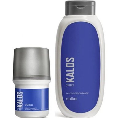 SET KALOS SPORT DESODORANTE Y TALCO DE ESIKA PARA HOMBRE