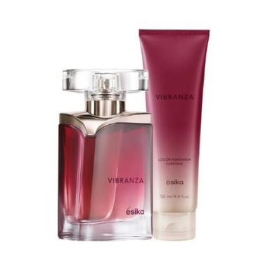 SET VIBRANZA PERFUME Y LOCIÓN ESIKA AROMA ORIENTAL DULCE