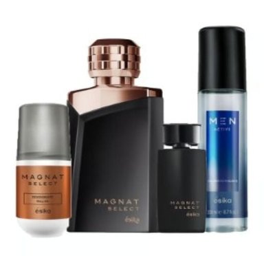 MAGNAT SELECT CON MINI DESDORANTE Y REFRESH HOMBRE