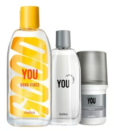 YOU GOOD VIBES FRAGANCIA UNISEX 90ML CON YOU Y DEO