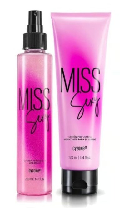 MISS SEXY COLONIA DE MUJER CON HIDRATANTE