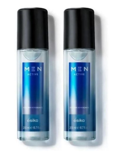 PACK X2 MEN ACTIVE COLONIA REFRESCANTE 200 ML