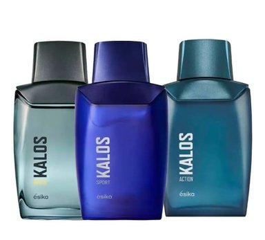 KIT X3 KALOS SPOR ACTION Y MAX FRAGANCIA DE HOMBRE ESIKA