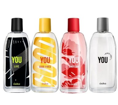 SET PERFUME YOU + GOOD VIBES + EMOTION + LIVE ÉSIKA