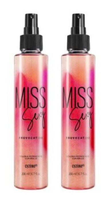 PACK X2 MISS SEXY PROVOCATIVE COLONIA REFRESCANTE 200 ML