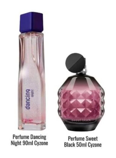 PERFUMES CYZONE DANCING NIGHT + SWEET BLACK