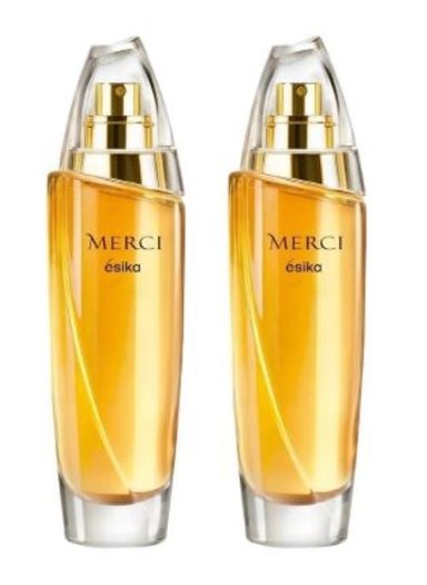 SET X 2 PERFUME MERCI ÉSIKA SPRAY 50 ML FLORAL