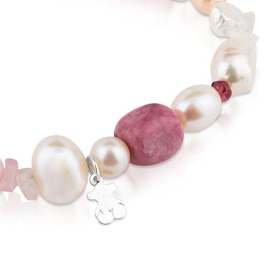 PULSERA TOUS PERLA CULTIVA GEMAS1 PLATA LEY - 2